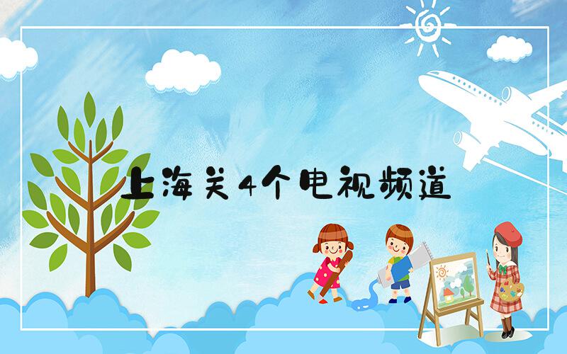 上海关4个电视频道