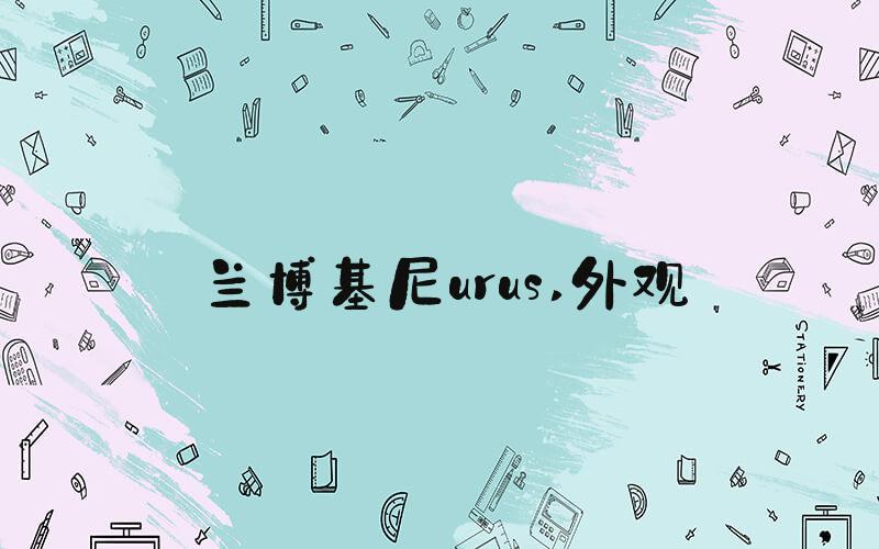 兰博基尼urus 外观&内饰