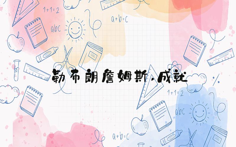 勒布朗詹姆斯 成就