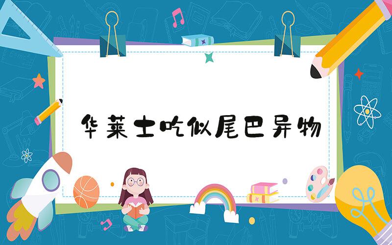 华莱士吃似尾巴异物