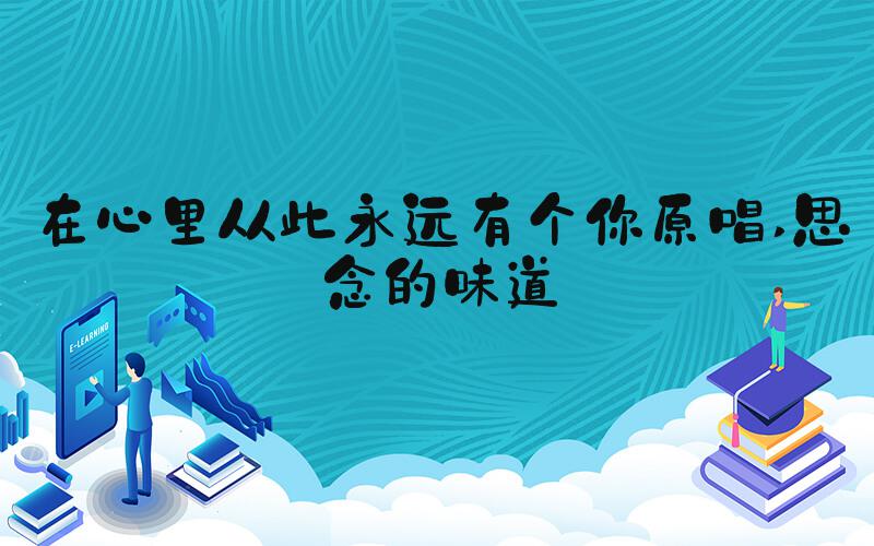 在心里从此永远有个你原唱 思念的味道