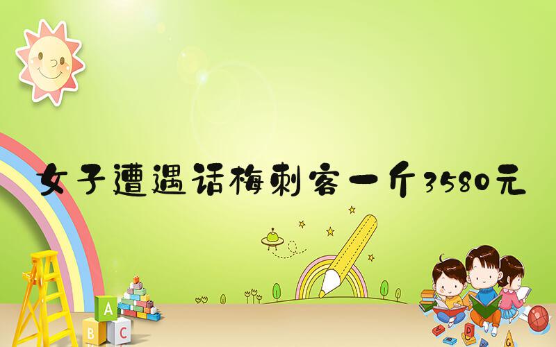女子遭遇话梅刺客一斤3580元