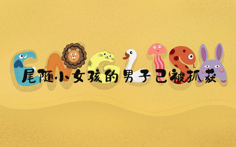 尾随小女孩的男子已被抓获