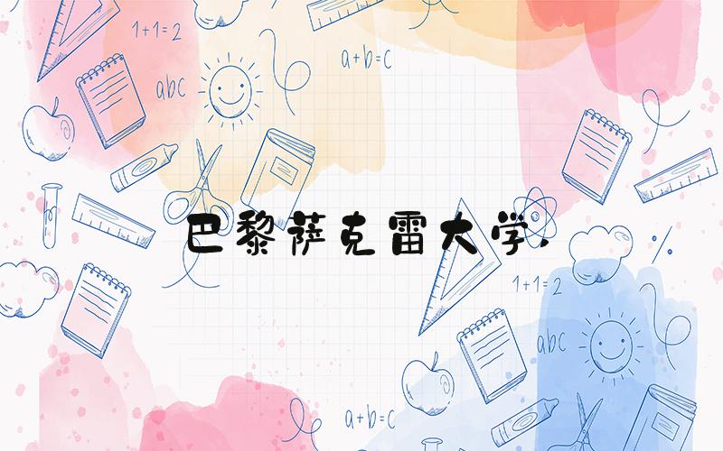 巴黎萨克雷大学 