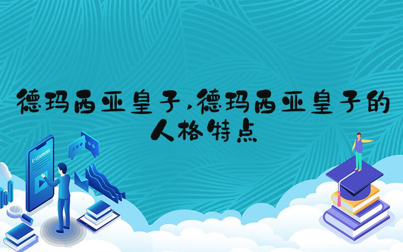 德玛西亚皇子 德玛西亚皇子的人格特点