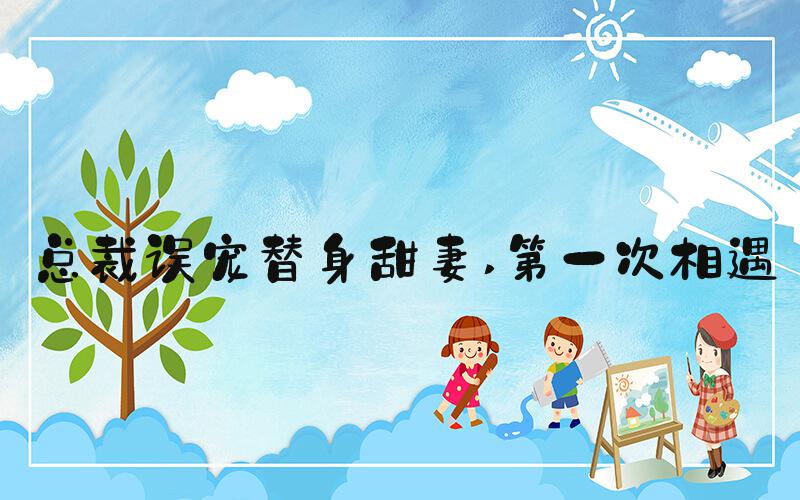 总裁误宠替身甜妻 第一次相遇