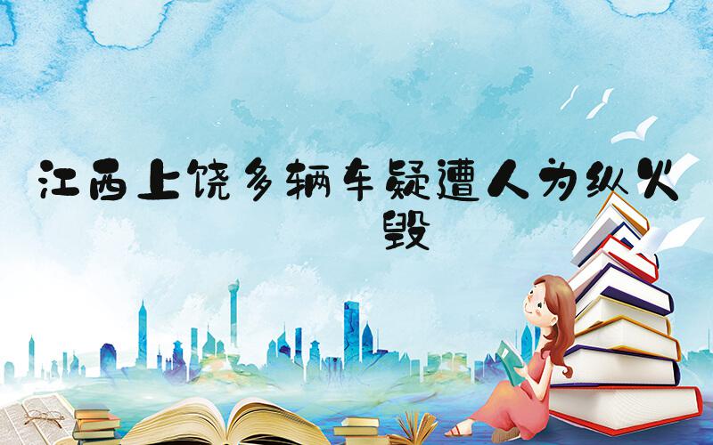 江西上饶多辆车疑遭人为纵火烧毁