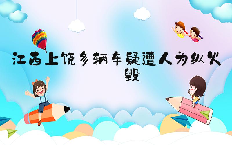 江西上饶多辆车疑遭人为纵火烧毁