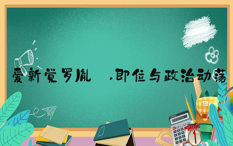爱新觉罗胤禛 即位与政治动荡