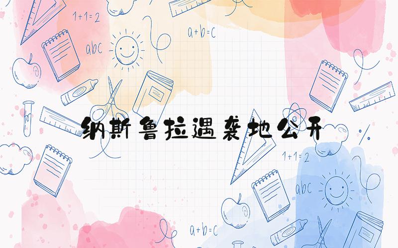 纳斯鲁拉遇袭地公开