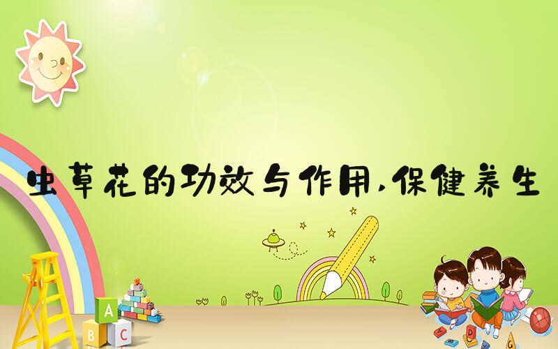 虫草花的功效与作用 保健养生