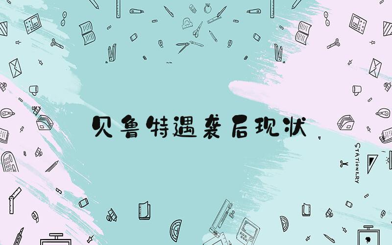 贝鲁特遇袭后现状