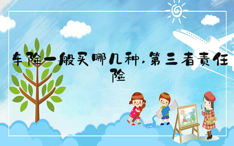 车险一般买哪几种 第三者责任险