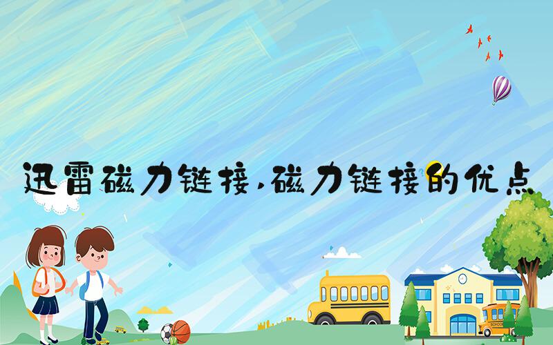 迅雷磁力链接 磁力链接的优点