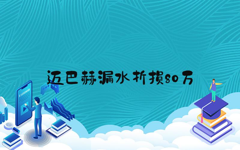 迈巴赫漏水折损80万