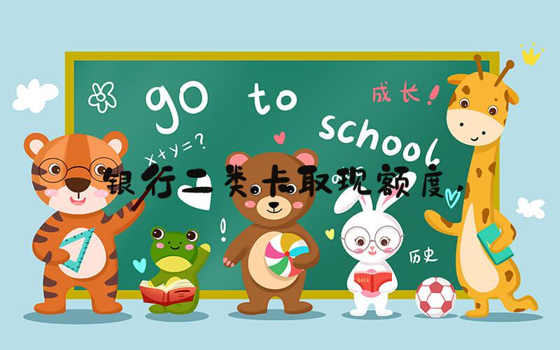 银行二类卡取现额度 