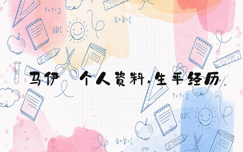 马伊琍个人资料 生平经历